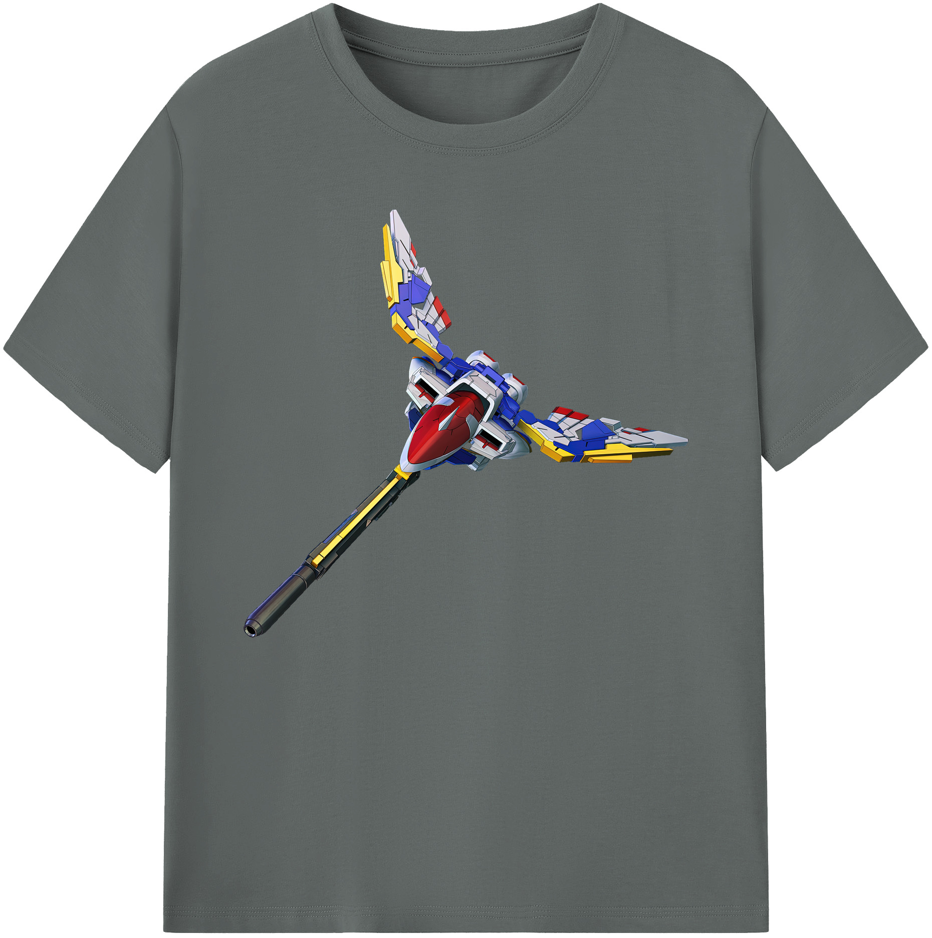 （画像用） 機動戦士ガンダム Mobile Suit Gundam 綿100％ メンズ半袖Tシャツ｜肌触りやわらか＆通気性